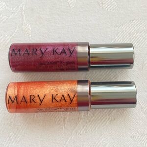 Mary Kay Nourishine Lip Gloss Sugarberry & Gold Rush New no Box